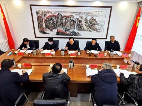 商丘市城市管理局召开党组（扩大）会议 传达学习市委书记李国胜同志调研中心城区市政设施项目建设座谈会上的讲话精神