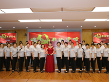 商丘市司法局组织开展“喜迎二十大 颂歌献给党”歌唱活动