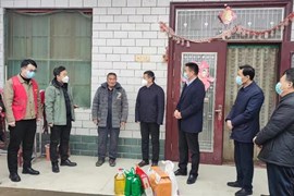 商丘市医疗保障局赴夏楼村开展党的二十大精神宣讲活动暨巩固拓展脱贫攻坚成果同乡村振兴有效衔接慰问走访活动